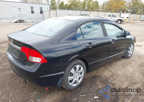 2009 Honda Civic Lx из США, поврежденный, VIN 19XFA16529E050385
